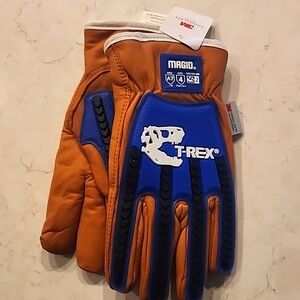 Leather Gloves Class A7 Cut and Impact Protection